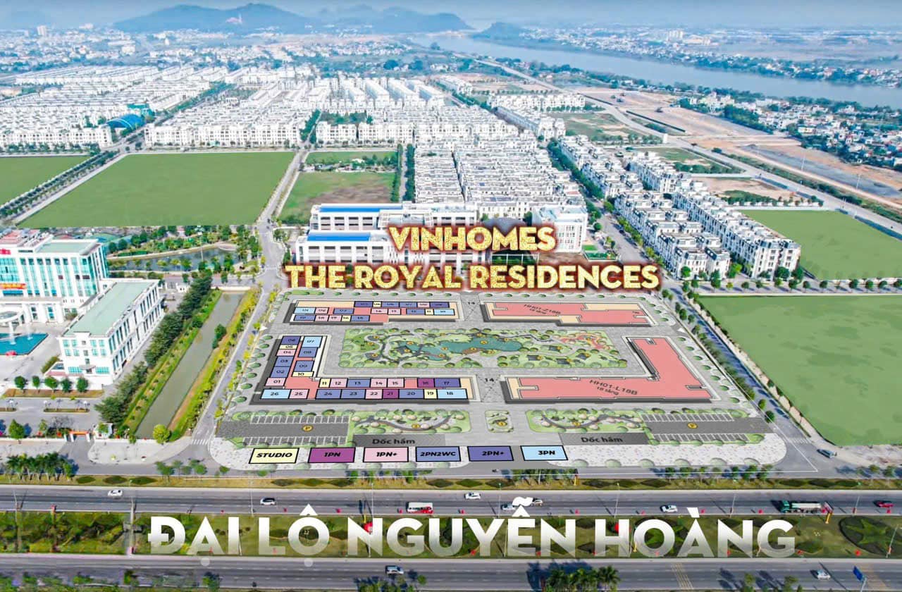 vị trí dự án vinhomes the royal residence thanh hóa